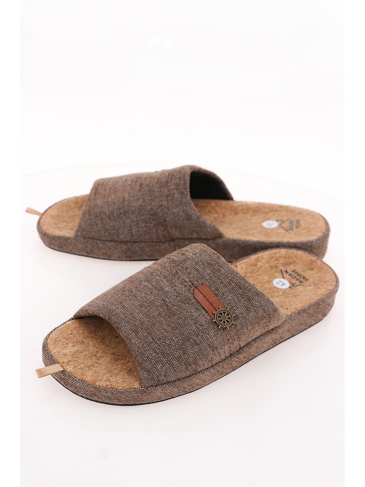 SA010-221 Тапочки BADEN Мужские коричневый