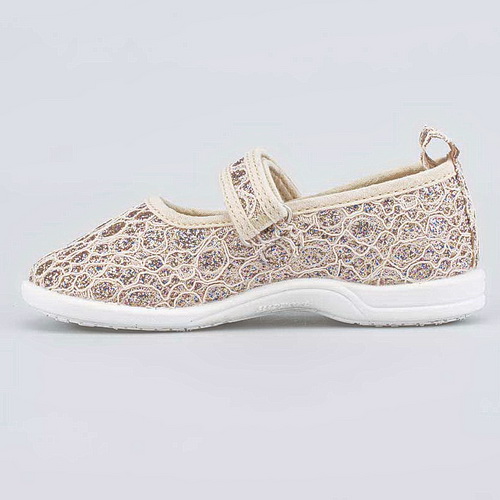 231256-13 Туфли текстильные Котофей для Девочки золотистый — изображение 2